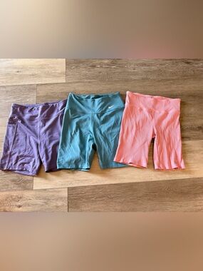 Girls Bike Shorts Bundle - Size Large